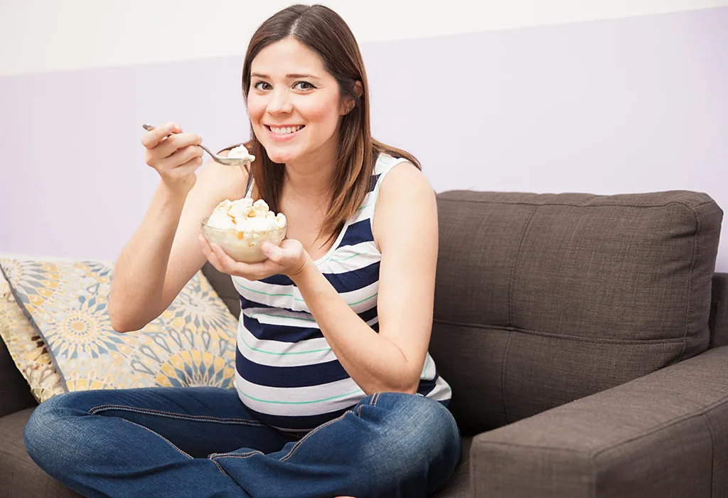 can i eat ice cream while pregnant