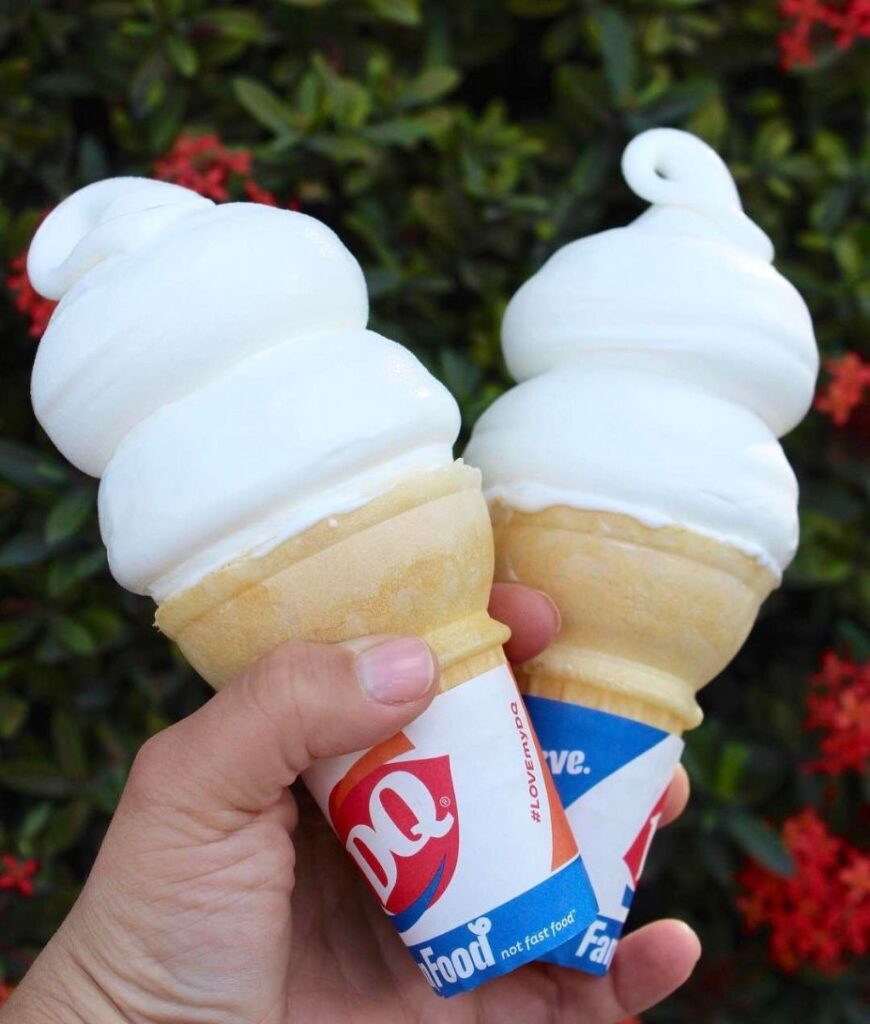 does dairy queen have dairy free ice cream