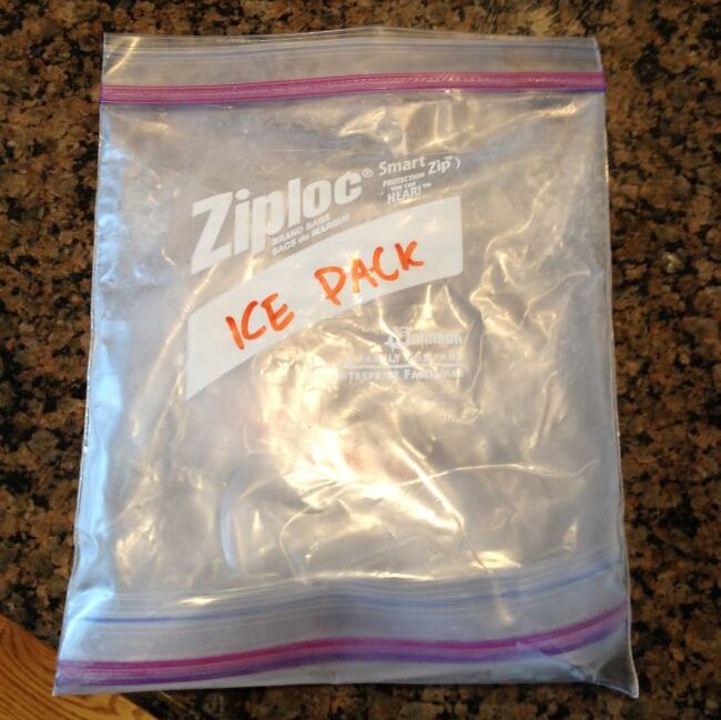 how to make an ice pack
